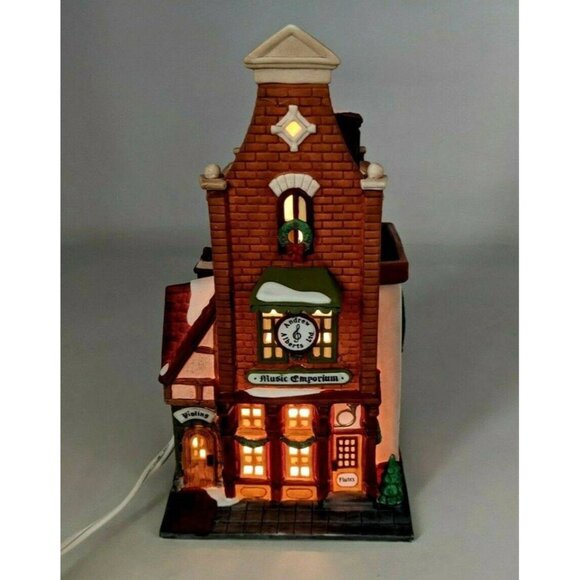 Dept 56 Christmas in the City  - Music Emporium - Picture 6 of 8